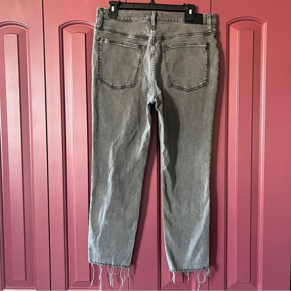 Madewell Women's Size 30p The Perfect Vintage Jeans Cosner Wash Knee Rip Edition - Picture 2 of 7